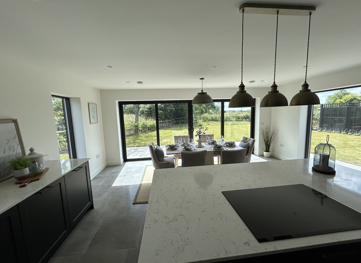 Hanley Castle new build - front elevation